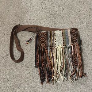 Catori Fringe Boho Crossbody Bag